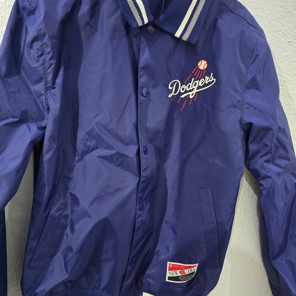 Blue Dodgers New Era Jacket